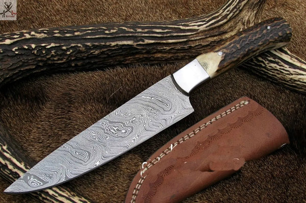 Beautiful Damascus steel chef knife - ZB Knives Store