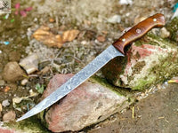 Damascus steel handmade fillet knife - ZB Knives Store