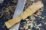 18" Inches HAND FORGED Full Tang 1095 High Carbon steel Kukri Knife + leather sheath - ZB Knives Store