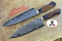 Custom Handmade Damascus Steel Chef knives - ZB Knives Store