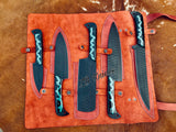 5-piece hand-forged kitchen knife set, for exceptional sharpness and longevity. Each knife features a full tang design, ensuring optimal balance and control while you slice, dice, and chop with ease also adds a modern touch to your kitchen ZB Knives Store