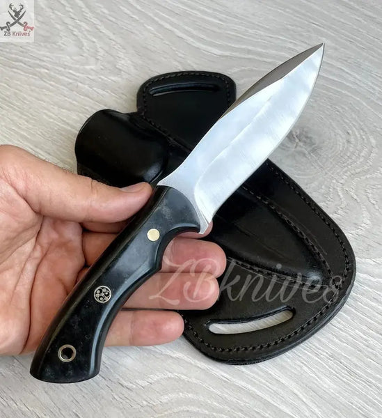 Buffalo Horn Skinning Knife