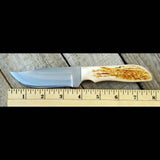 3 3/4" Diamondback Full Elk Handle Knife sheath - ZB Knives Store