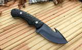 CUSTOM HANDMADE H.C STEEL KNIFE/ MICARTA TANG WORK HANDLE - ZB Knives Store