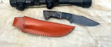 CUSTOM HANDMADE High Carbon STEEL BUSH CRAFT SURVIVAL KNIFE - ZB Knives Store