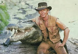 Crocodile Dundee - 18" Custom Bowie Knife & D2 Steel Blade With Leather Sheath - ZB Knives Store