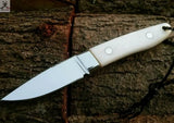 Custom Handmade J2 Steel hunting knife handle G10 - ZB Knives Store