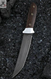 Custom exclusive Author's Wootz Bulat Japan tactical tanto knife "Samurai" - ZB Knives Store