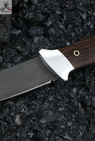 Custom exclusive Author's Wootz Bulat Japan tactical tanto knife "Samurai" ZB Knives Store