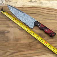 Damascus steel custom chef knife ZB Knives Store