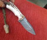 Handcrafted Damascus Steel EDC Knife – Premium Cowboy Sheath Knife Custom - ZB Knives Store