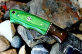 Hand FORGED HUNTING CAMPING EDC Knife HANDLE HARDWOOD ZB Knives Store