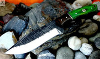 Hand FORGED HUNTING CAMPING EDC Knife HANDLE HARDWOOD ZB Knives Store