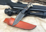 CUSTOM HANDMADE High Carbon STEEL BUSH CRAFT SURVIVAL KNIFE