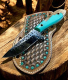 Western Cowboy Knife for Everyday Carry – Rugged & Reliable Design - ZB Knives Store