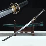 Handmade Green Katana - High Carbon Steel Sharp Samurai Sword - Custom Real Katana for Collectors - ZB Knives Store