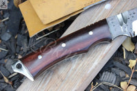 18" Inches HAND FORGED Full Tang 1095 High Carbon steel Kukri Knife + leather sheath ZB Knives Store