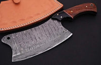 THIS IS 11" CUSTOM HANDMADE FULL TANG DAMASCUS - ZB Knives Store