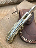 Custom Handmade D2 Steel folding pocket knife - ZB Knives Store