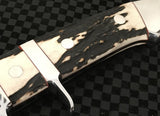 Custom Handmade D2 Steel Pig Dagger Knife - ZB Knives Store